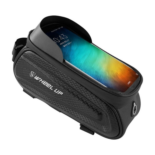 Sacoche vélo avec écran tactile de Liaisondirecte.com en noir compatible smartphone et étanche
